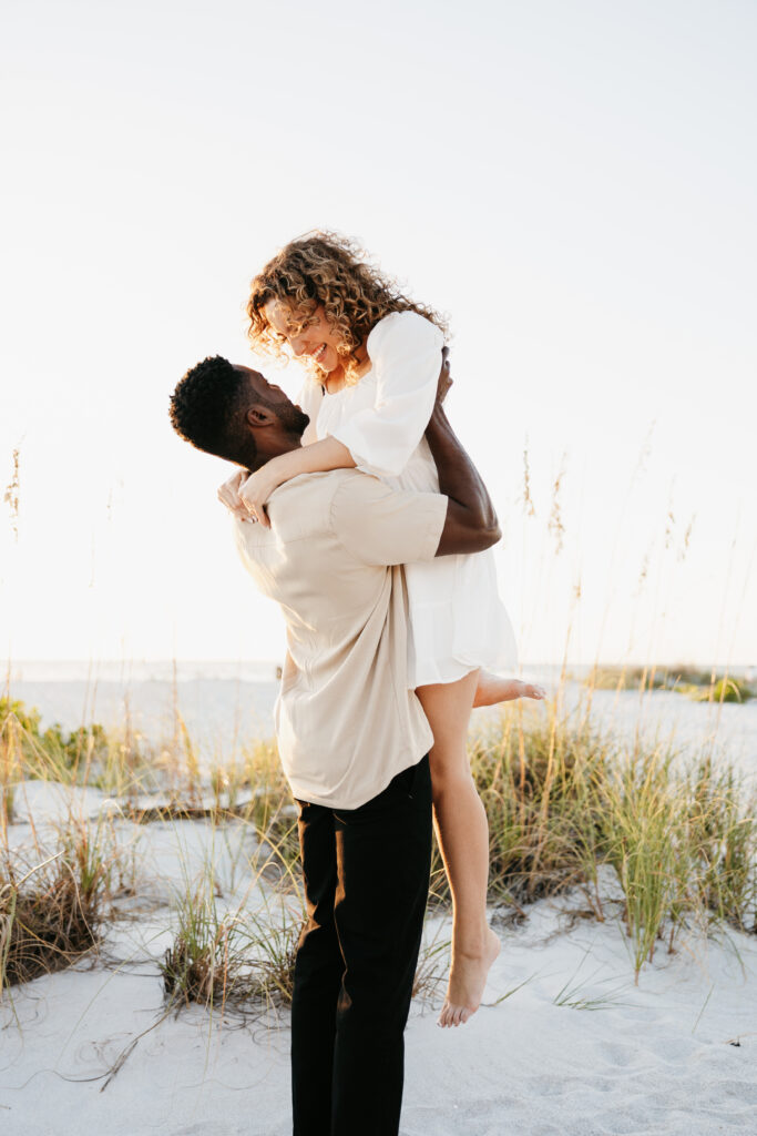 boca grande engagement photos