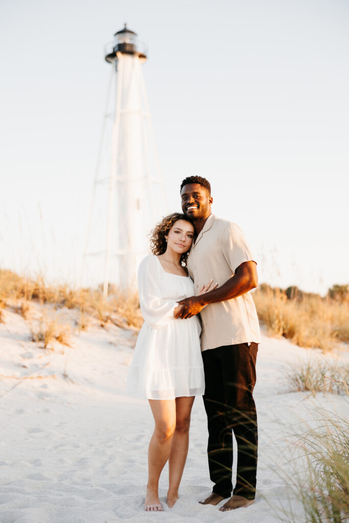 boca grande engagement photos