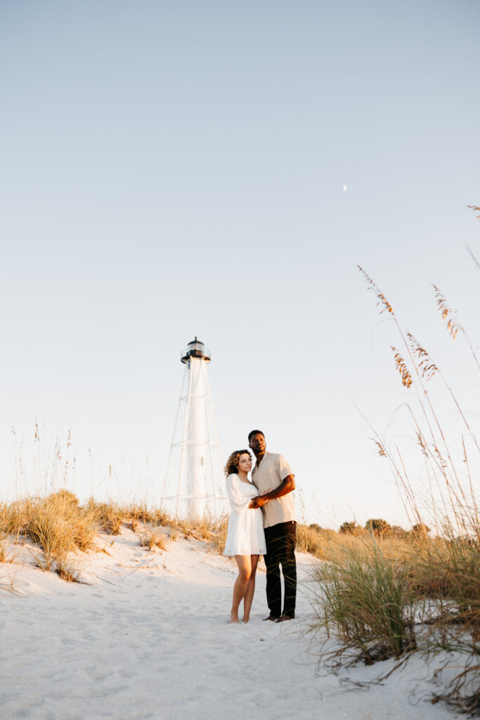 boca grande engagement photos