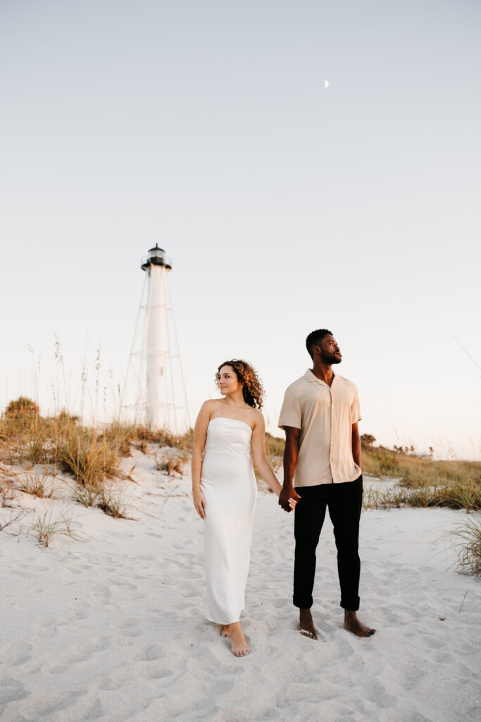 boca grande engagement photos