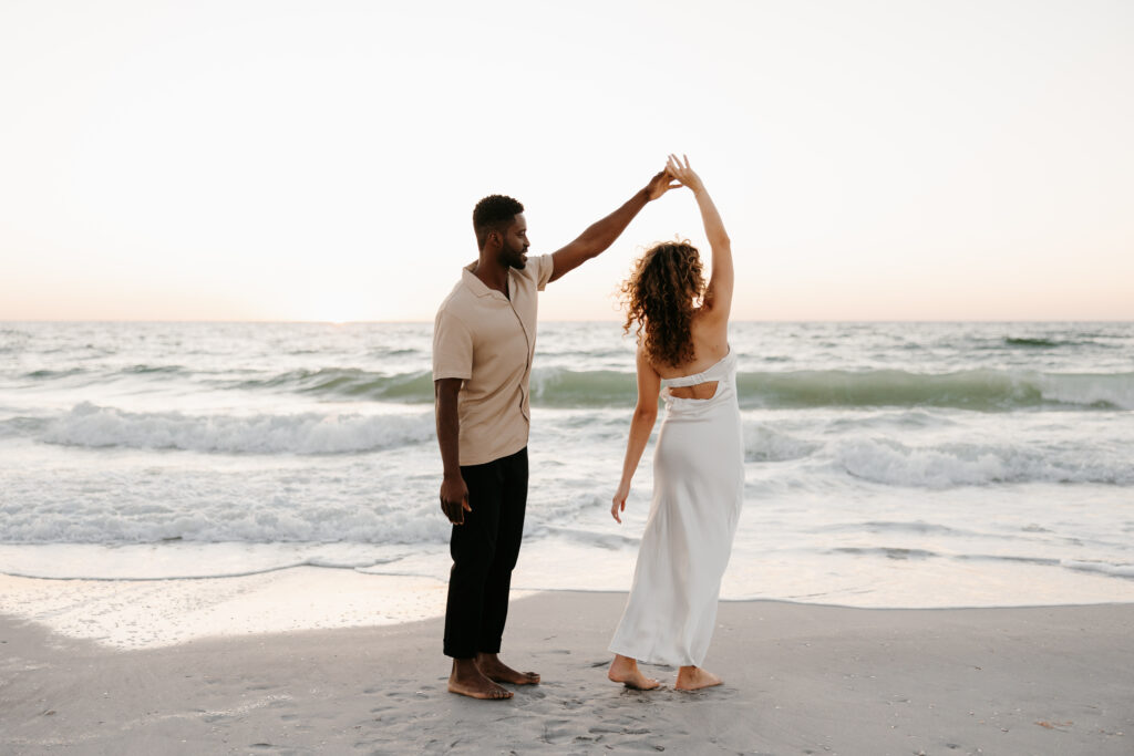 boca grande engagement photos