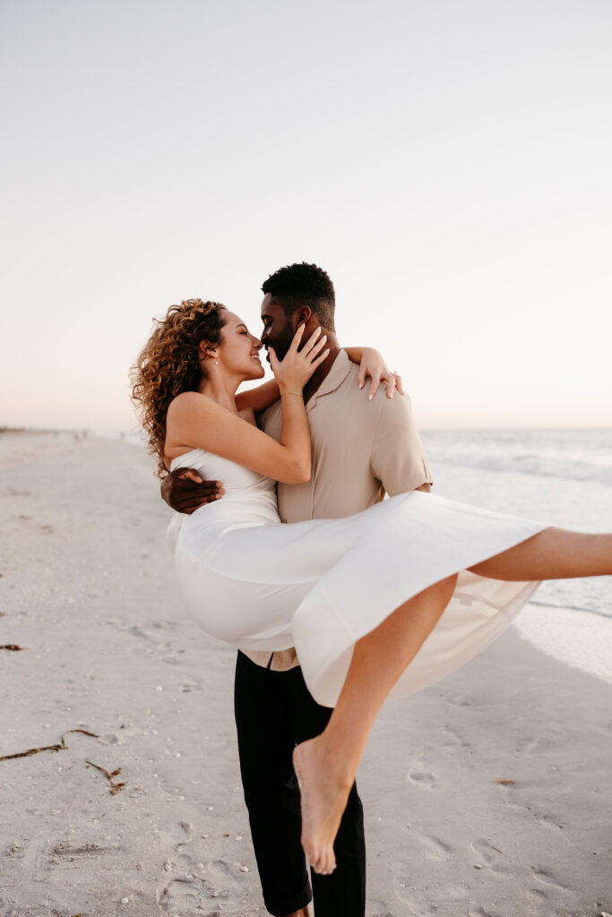 boca grande engagement photos