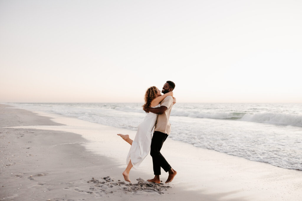 boca grande engagement photos