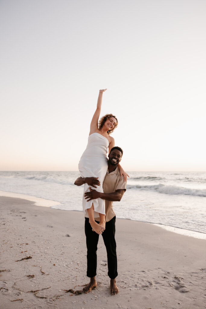 boca grande engagement photos