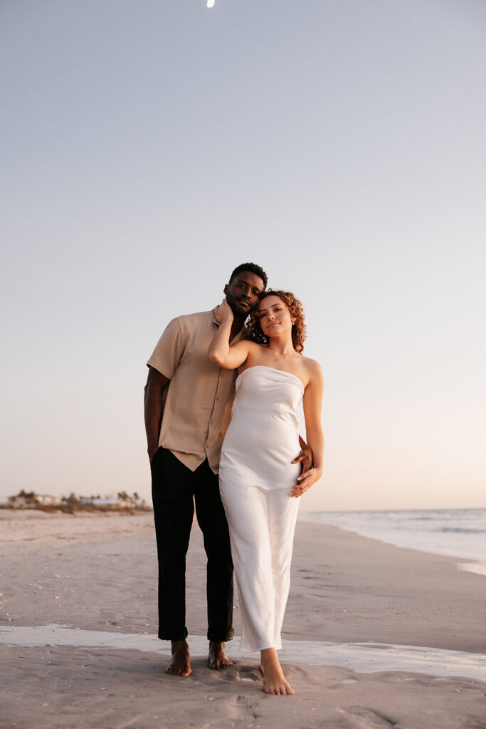 boca grande engagement photos