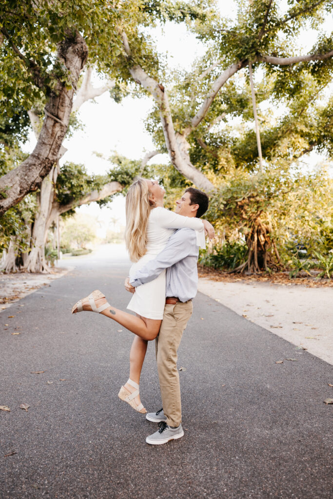 boca grande engagement photos