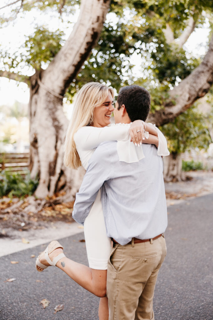 boca grande engagement photos