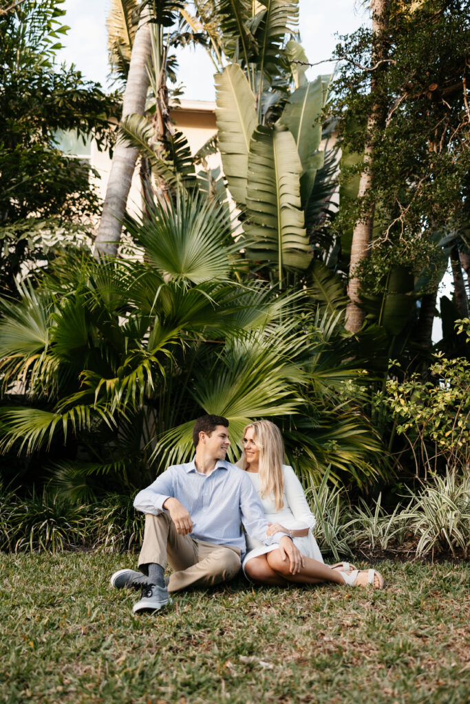 boca grande engagement photos