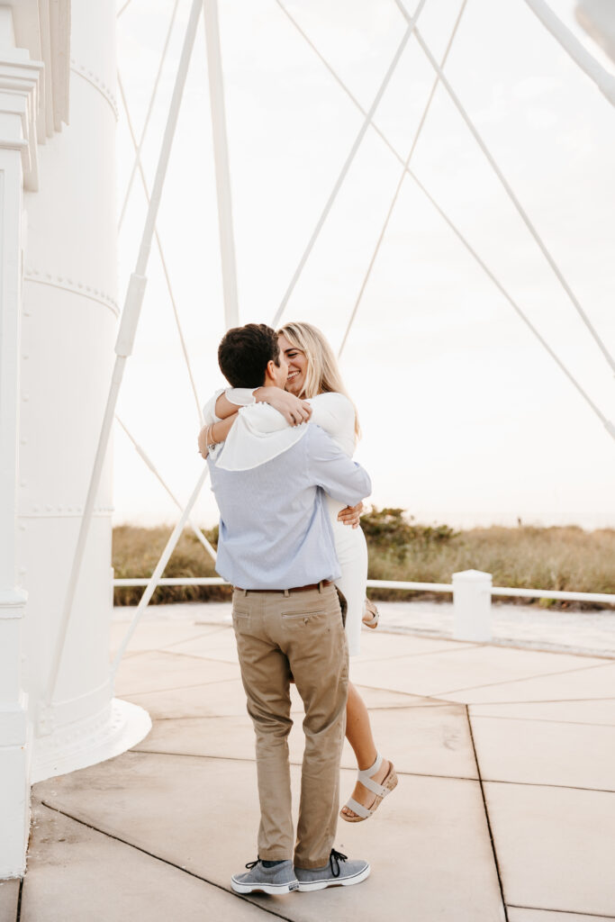 boca grande engagement photos