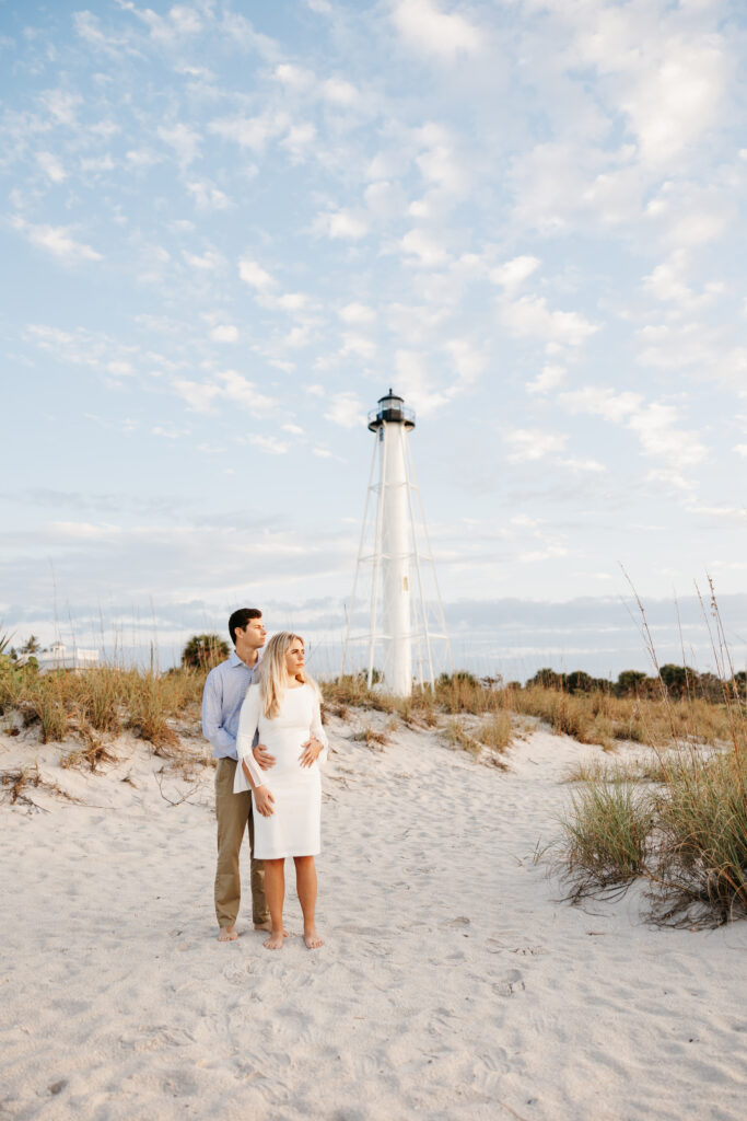 boca grande engagement photos