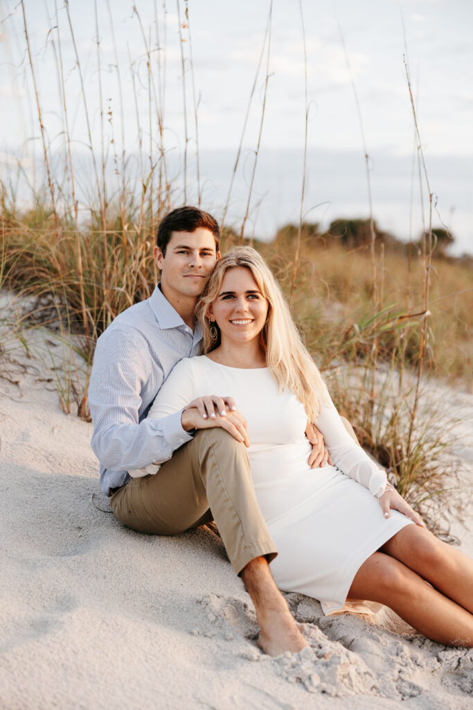 boca grande engagement photos