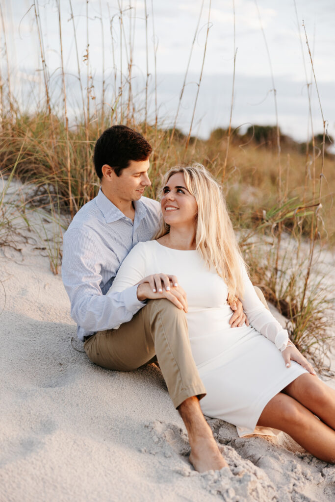 boca grande engagement photos