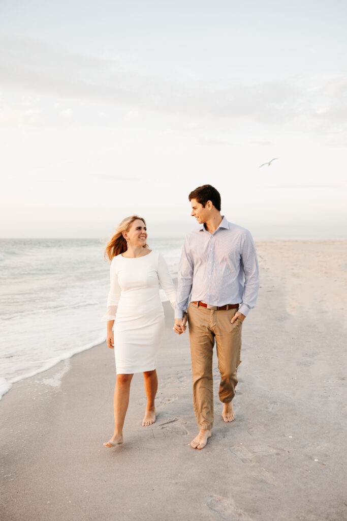 boca grande engagement photos