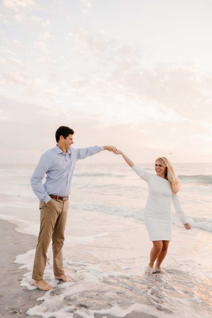 boca grande engagement photos