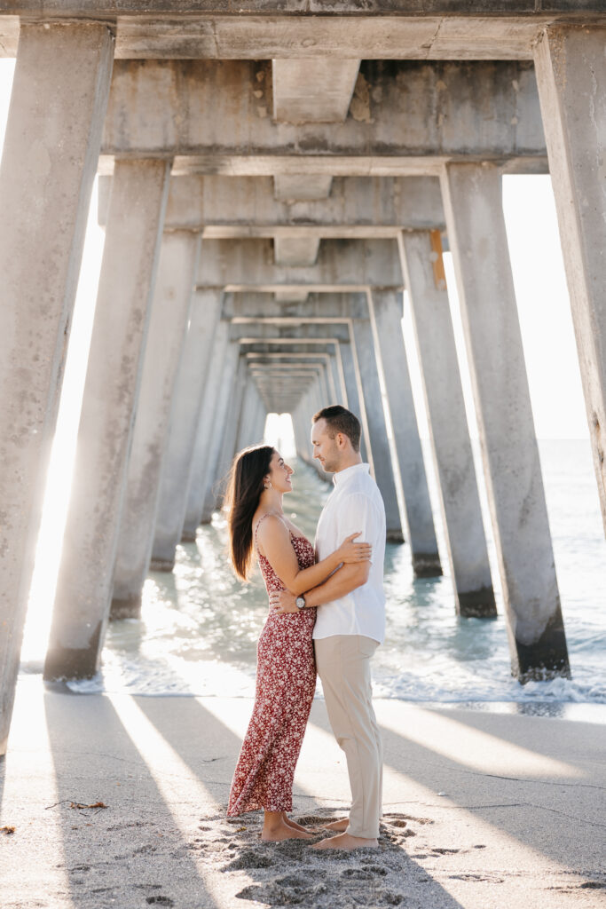 venice beach sharkys engagement photos