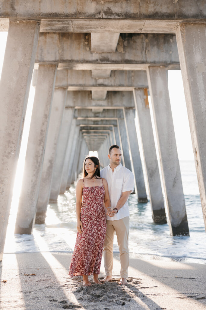 venice beach sharkys engagement photos