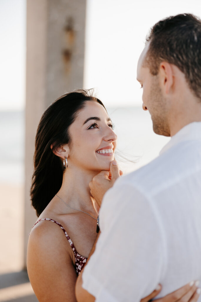 venice beach sharkys engagement photos