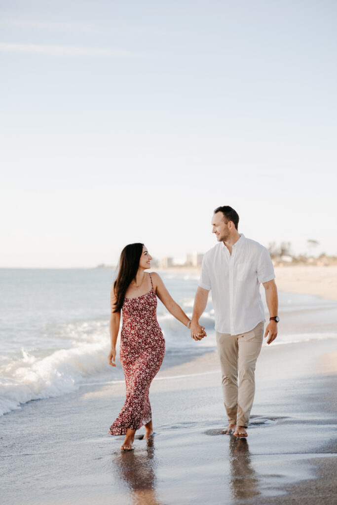 venice beach sharkys engagement photos