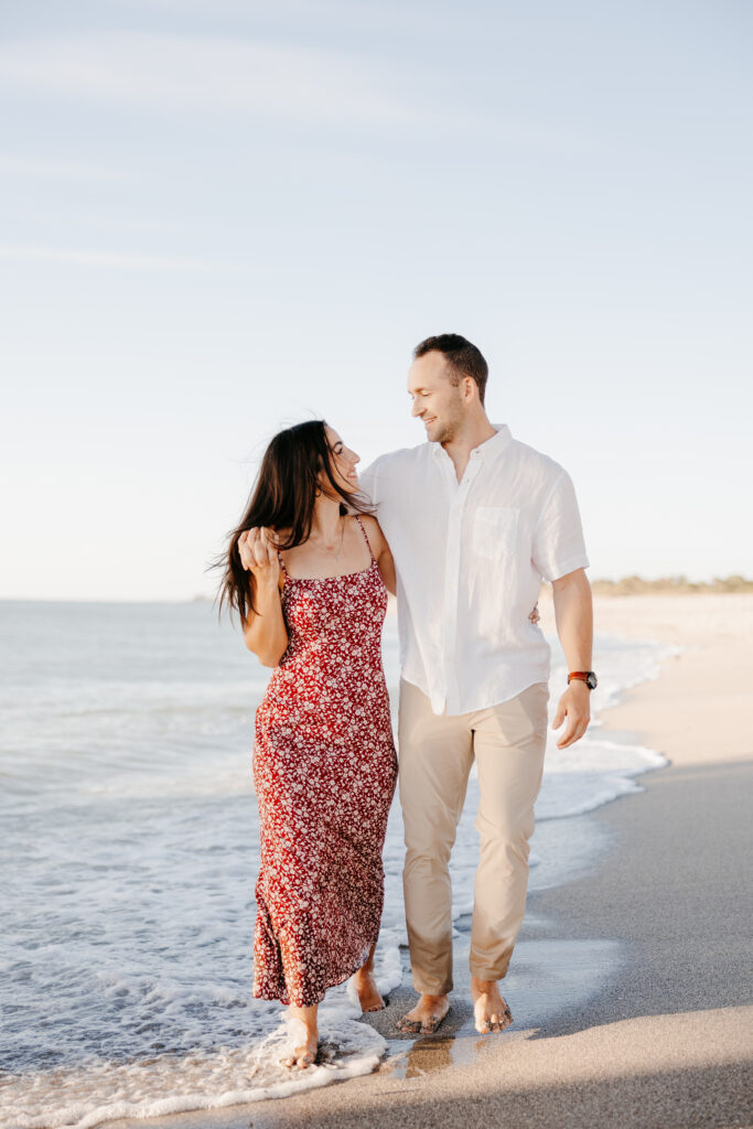 venice beach sharkys engagement photos