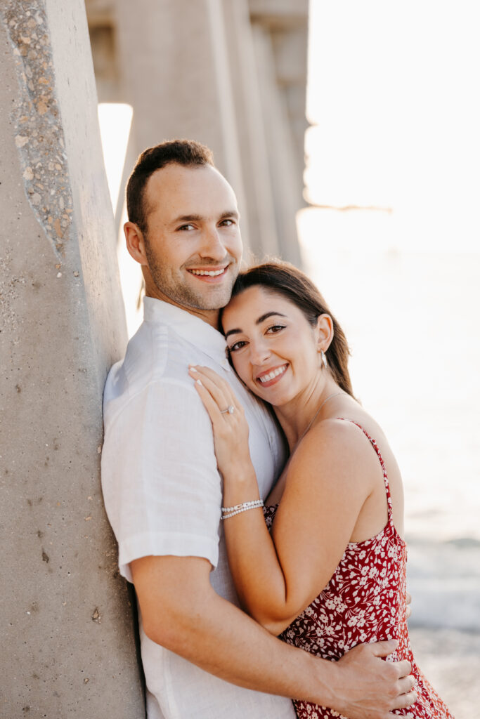 venice beach sharkys engagement photos