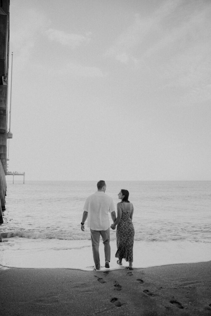 venice beach sharkys engagement photos