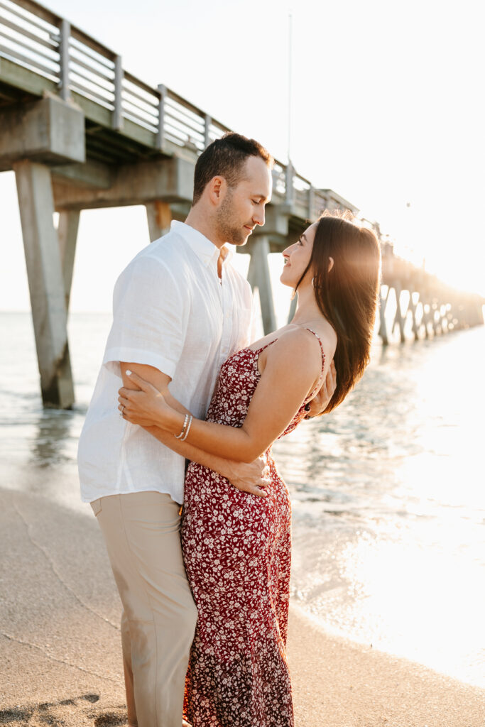 venice beach sharkys engagement photos