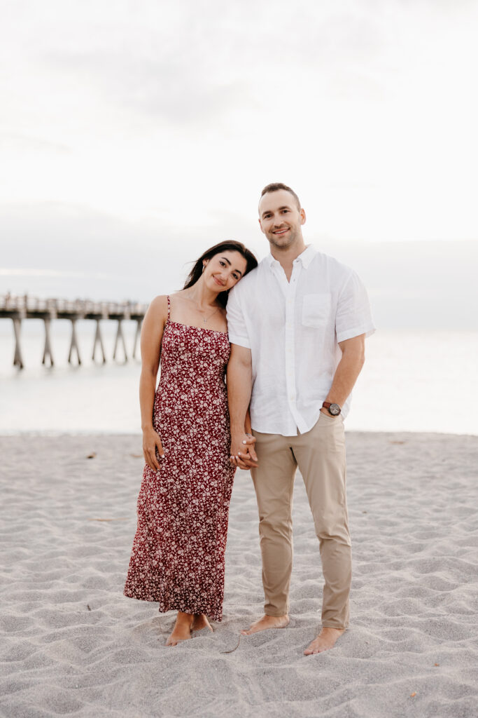 venice beach sharkys engagement photos