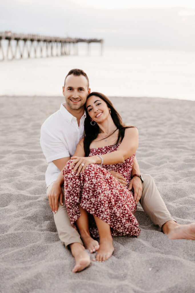 venice beach sharkys engagement photos