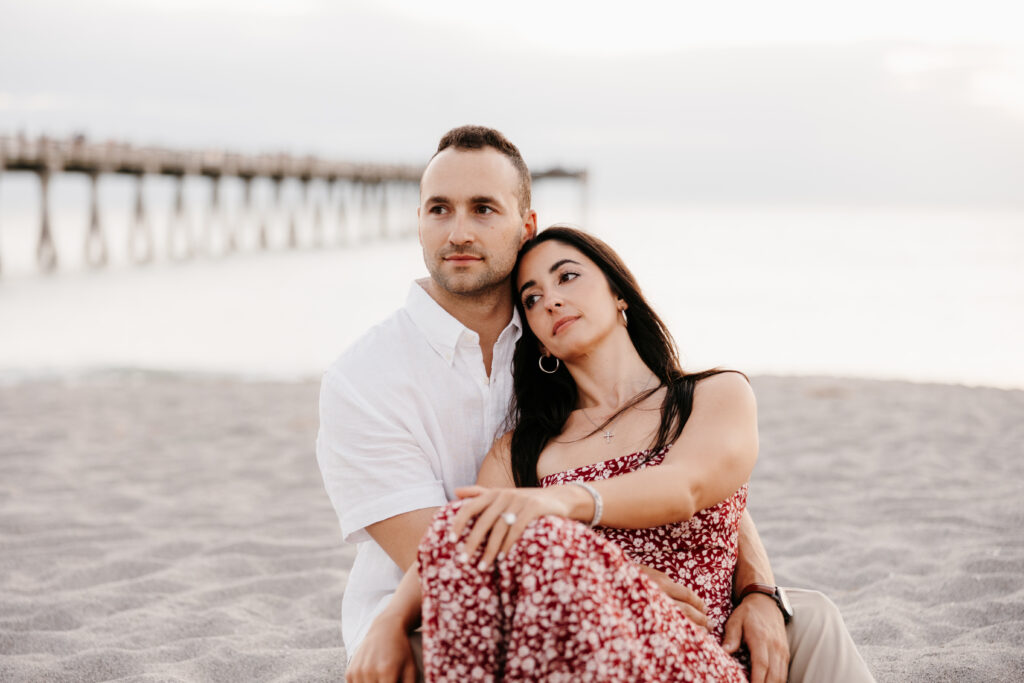 venice beach sharkys engagement photos