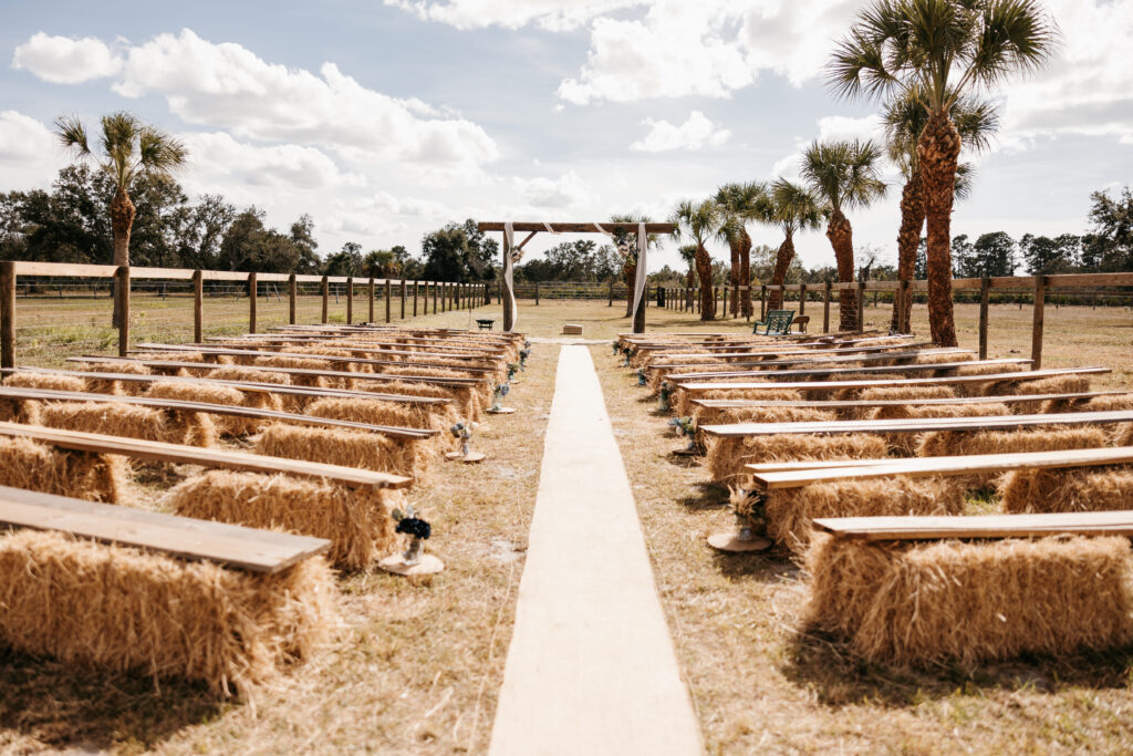 Country Style Florida Wedding