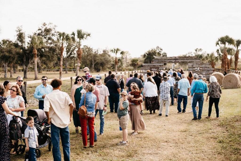 Country Style Florida Wedding