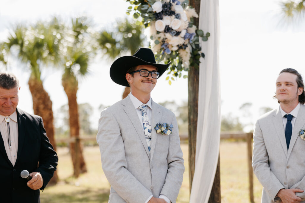 Country Style Florida Wedding