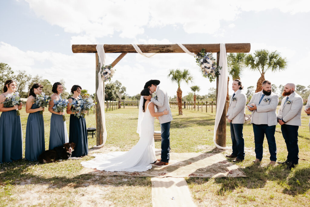 Country Style Florida Wedding