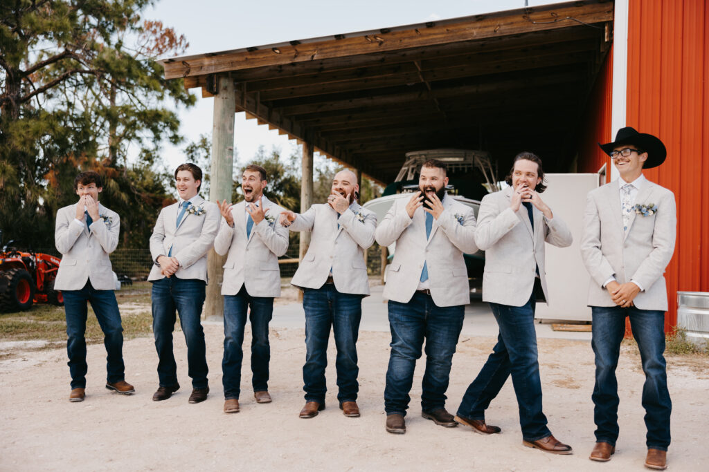 Country Style Florida Wedding