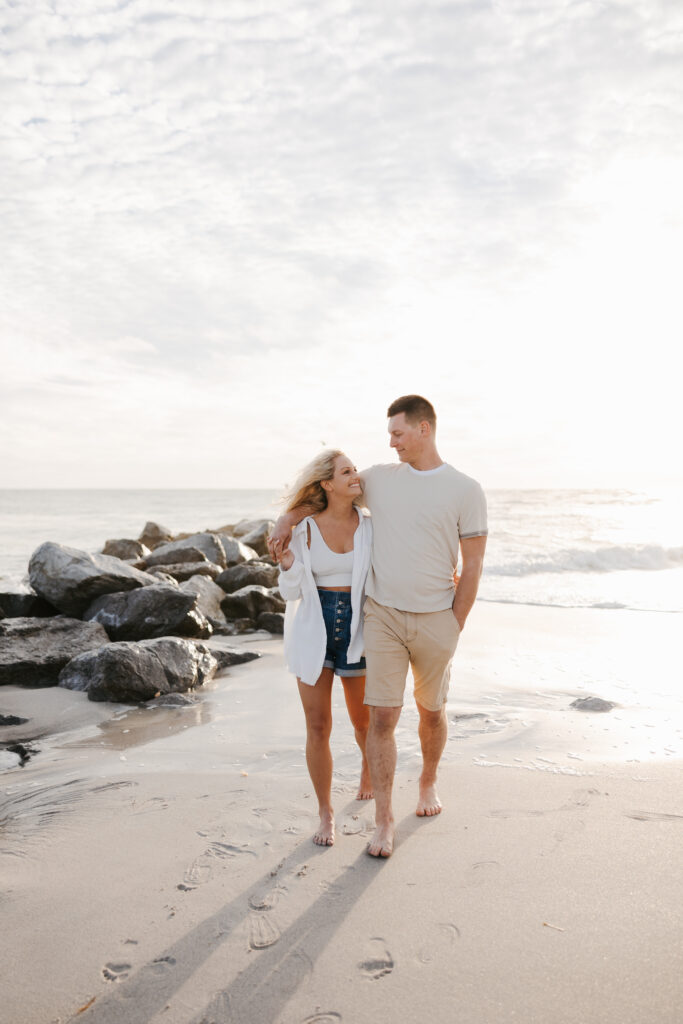 boca grande engagement photos