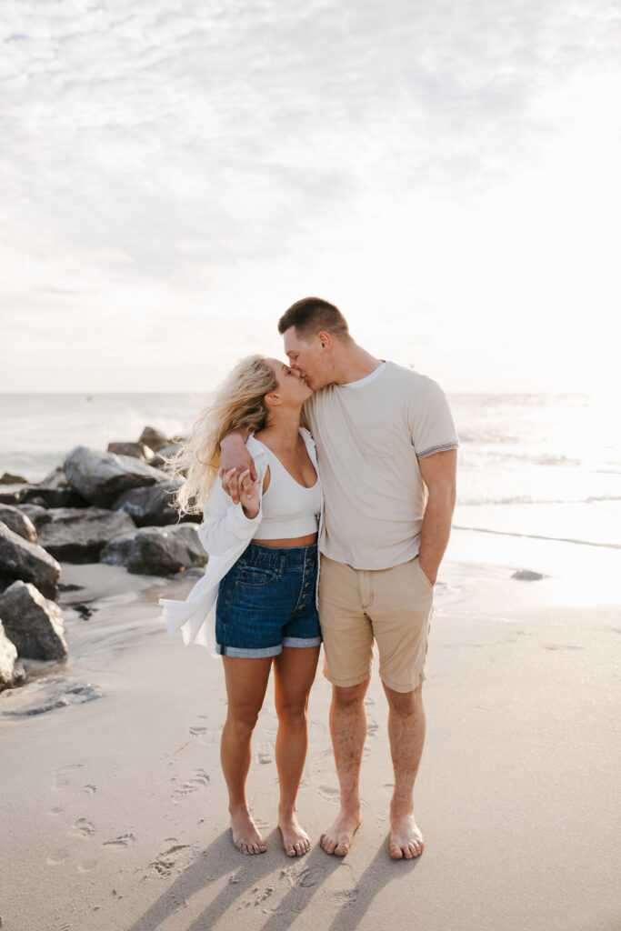 boca grande engagement photos