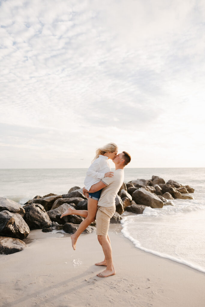 boca grande engagement photos