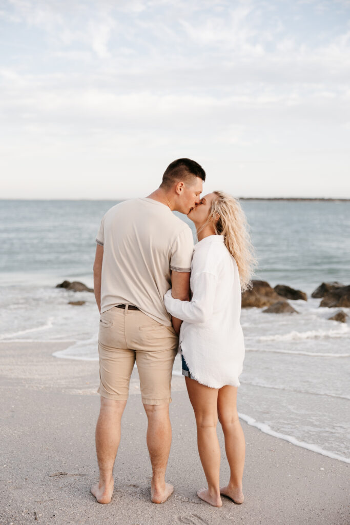 boca grande engagement photos