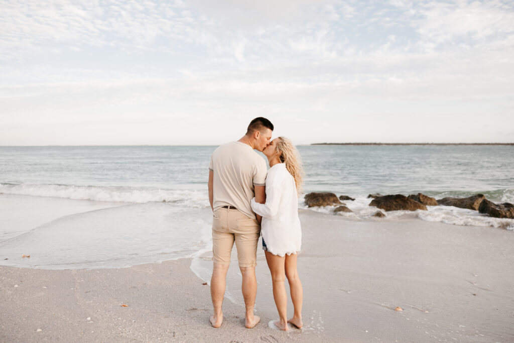 boca grande engagement photos