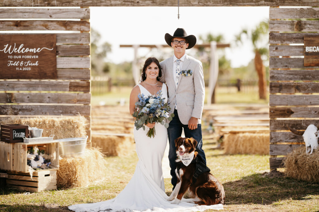 Country Style Florida Wedding