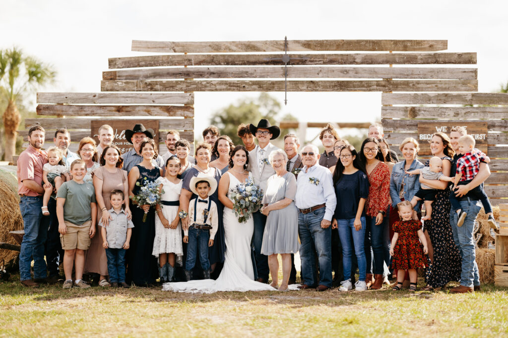 Country Style Florida Wedding