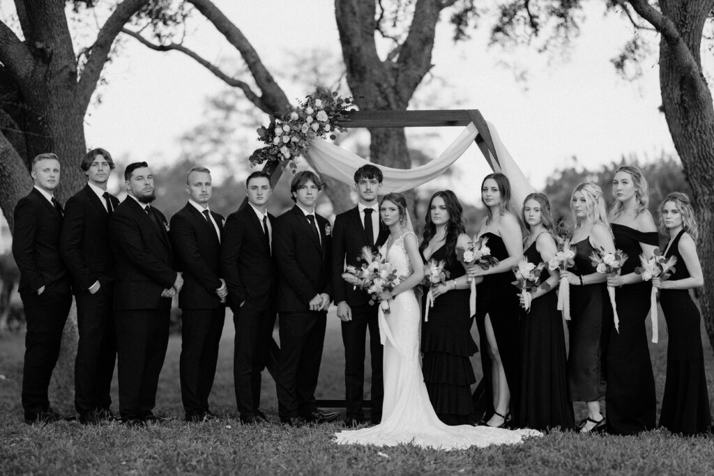 venice plantation wedding photos